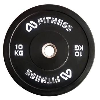 Mfitness Δίσκος Ολυμπιακού Τύπου Λαστιχένιος 1 x 10kg Φ50mm