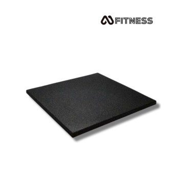 Mfitness Δάπεδο Οργάνων Γυμναστηρίου Μαύρο 100x100x1.5cm 1τμχ