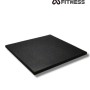 Mfitness Δάπεδο Οργάνων Γυμναστηρίου Μαύρο 100x100x1.5cm 1τμχ