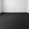 Mfitness Δάπεδο Οργάνων Γυμναστηρίου Μαύρο 100x100x1.5cm 1τμχ
