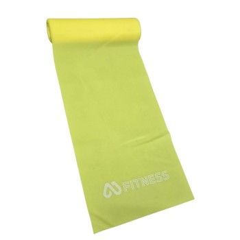 Mfitness Ελαστικός Ιμάντας Γυμναστικής Μέτριος Κίτρινος