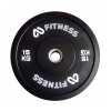 Mfitness Δίσκος Ολυμπιακού Τύπου Λαστιχένιος 1 x 15kg Φ50mm