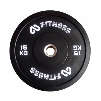 Mfitness Δίσκος Ολυμπιακού Τύπου Λαστιχένιος 1 x 15kg Φ50mm