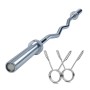Mfitness ​Στραβόμπαρα Φ50mm 6.5kg Μήκους 120cm με Κολάρα
