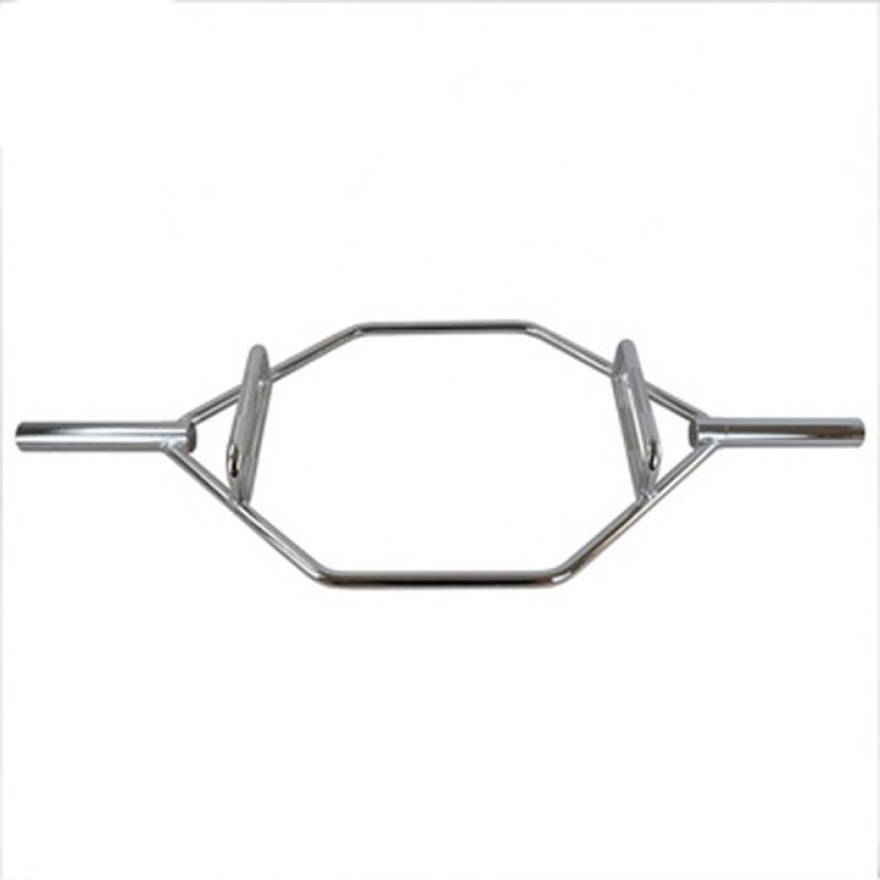 Mfitness Μπάρα Trap Ολυμπιακού Τύπου Φ50 23kg με Κολάρα Μανταλάκια