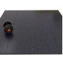 Mfitness Δάπεδο Οργάνων Γυμναστηρίου Μαύρο με Flecks 100x100x1.5cm 1τμχ