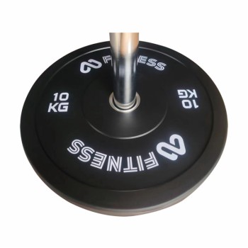 Mfitness Δίσκος Ολυμπιακού Τύπου Λαστιχένιος 1 x 10kg Φ50mm