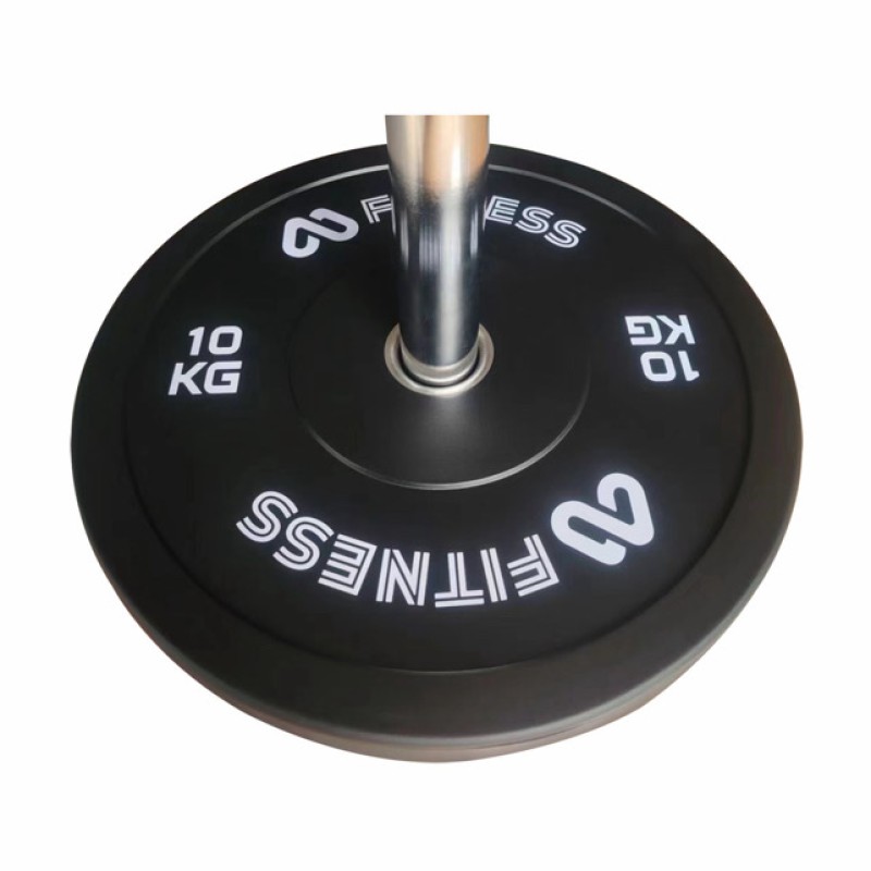 Mfitness Δίσκος Ολυμπιακού Τύπου Λαστιχένιος 1 x 10kg Φ50mm