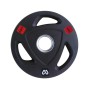 Mfitness Δίσκος Ολυμπιακού Τύπου Λαστιχένιος 1 x 2,5kg Φ50mm με Λαβές
