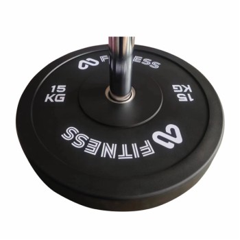 Mfitness Δίσκος Ολυμπιακού Τύπου Λαστιχένιος 1 x 15kg Φ50mm