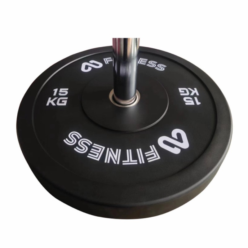 Mfitness Δίσκος Ολυμπιακού Τύπου Λαστιχένιος 1 x 15kg Φ50mm