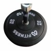 Mfitness Δίσκος Ολυμπιακού Τύπου Λαστιχένιος 1 x 20kg Φ50mm