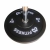 Mfitness Δίσκος Ολυμπιακού Τύπου Λαστιχένιος 1 x 5kg Φ50mm