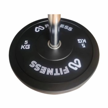 Mfitness Δίσκος Ολυμπιακού Τύπου Λαστιχένιος 1 x 5kg Φ50mm