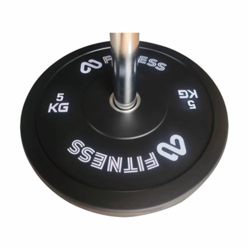 Mfitness Δίσκος Ολυμπιακού Τύπου Λαστιχένιος 1 x 5kg Φ50mm