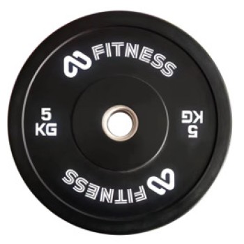 Mfitness Δίσκος Ολυμπιακού Τύπου Λαστιχένιος 1 x 5kg Φ50mm