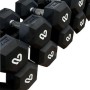 Mfitness Βαράκι Εξάγωνο Λαστιχένιο 1 x 7.5kg