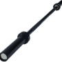 Mfitness Ίσια Μπάρα Ολυμπιακού Τύπου Μαύρη Φ50 20kg Μήκους 220cm με Κολάρα