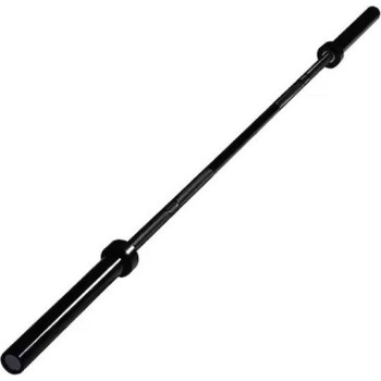 Mfitness Ίσια Μπάρα Ολυμπιακού Τύπου Μαύρη Φ50 20kg Μήκους 220cm με Κολάρα